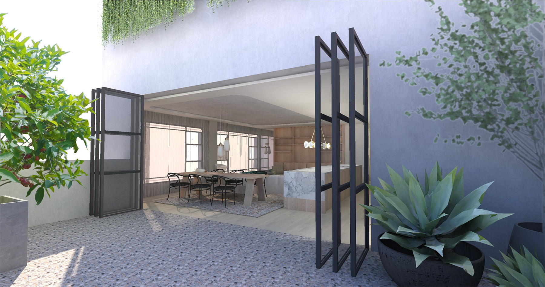 Which interior design software is right for me? Revit rendering by Sydney Design School student Jed Murphy