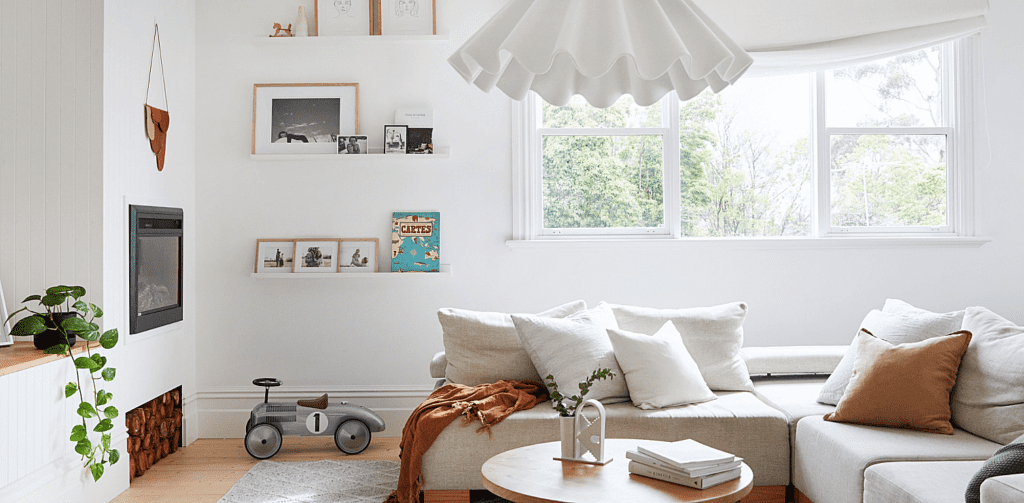 Living room makeover / Styling Rebecca Vitartas via The Design Files